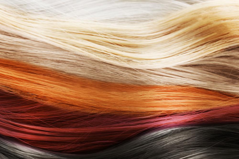 cheveux teints